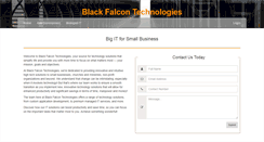 Desktop Screenshot of blackfalcontech.com